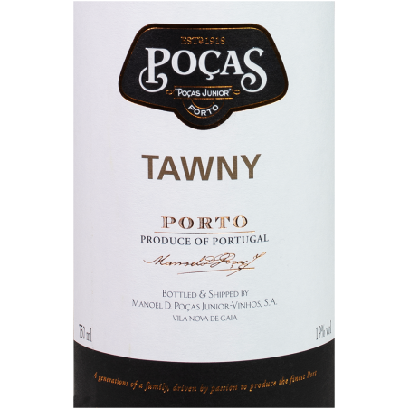 Poças Tawny 19% 0,75L