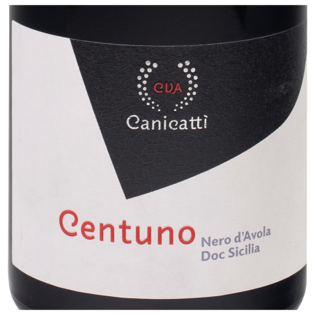 CVA Canicatti, Centuno Nero d'Avola, Sicilia DOC 2013