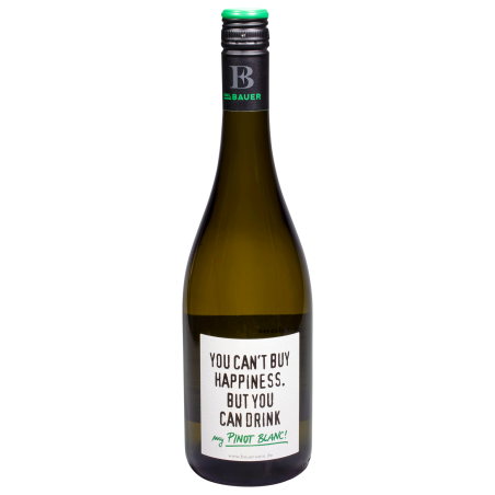 BAUER Pinot Blanc „You can´t buy happiness...“ 2018