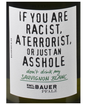 BAUER Sauvignon Blanc "If you are...." 2018
