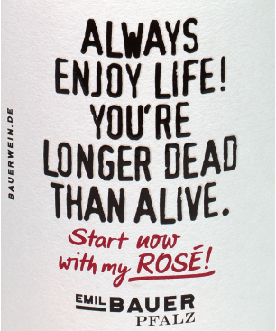 BAUER Pinot Blanc „You can´t buy happiness...“ 2018