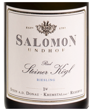 Salomon Undhof, Ried Steiner Kogl Reserve Riesling 1 DAC  2016