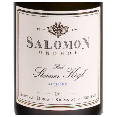 Salomon Undhof, Ried Steiner Kogl Reserve Riesling 1 DAC  2017