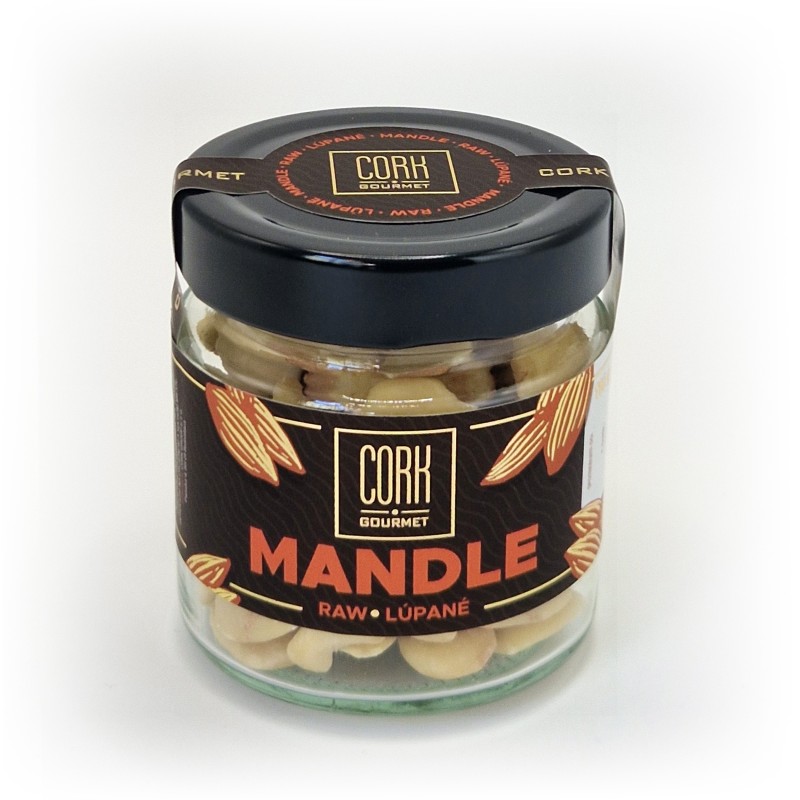 Mandle CORK Lúpané RAW 110g