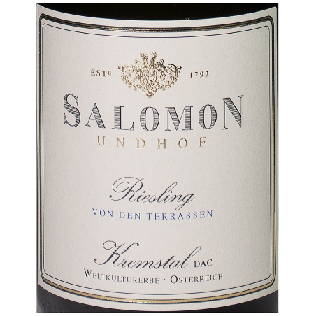 Salomon Undhof, Terrassen Riesling DAC Kremstal  2025