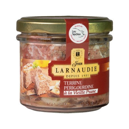 Larnaudie Perigordian terrine with plum brandy 90g
