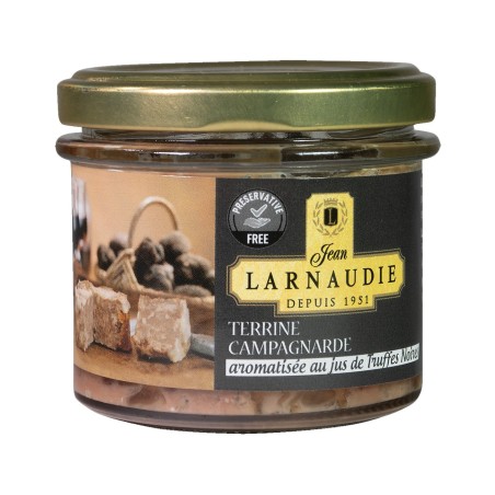 Larnaudie Country terrine with truffle juice 90g