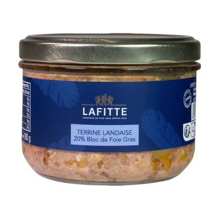 Lafitte, Landská terina so „srdiečkom“ z kačacej foie gras 180g