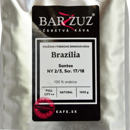 Káva Barzzuz Brazília Santos 1kg