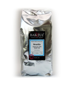 Káva Barzzuz Brazília Santos Decoff 1kg