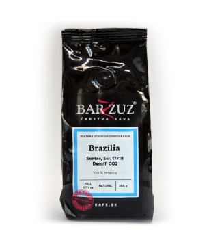 Káva Barzzuz Brazília Santos Decoff 200g