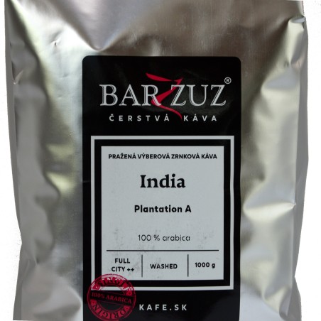 Káva Barzzuz India Plantation 200 g
