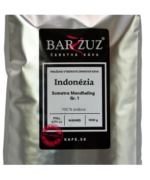 Káva Barzzuz Indonézia Sumatra 200 g