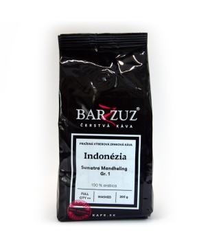 Káva Barzzuz Indonézia Sumatra 200 g