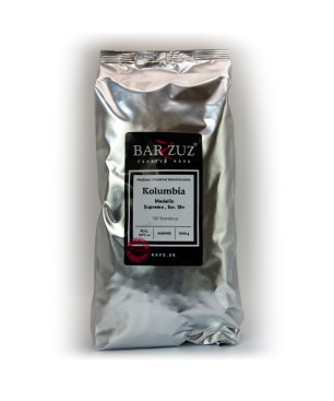 Káva Barzzuz Kolumbia 1kg