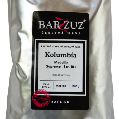 Káva Barzzuz Kolumbia 1kg