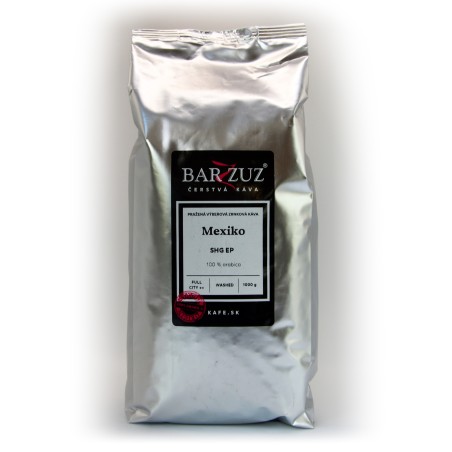 Káva Barzzuz Mexiko 1kg