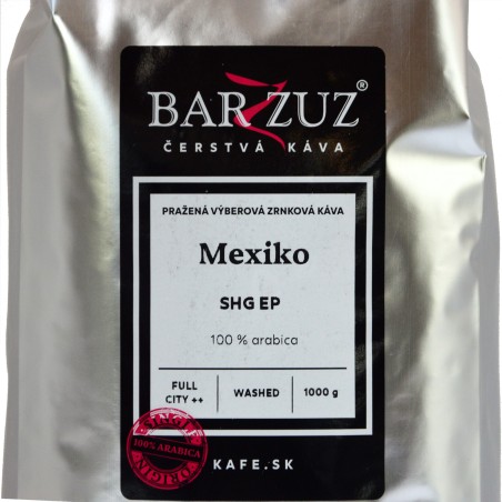 Káva Barzzuz Mexiko 1kg