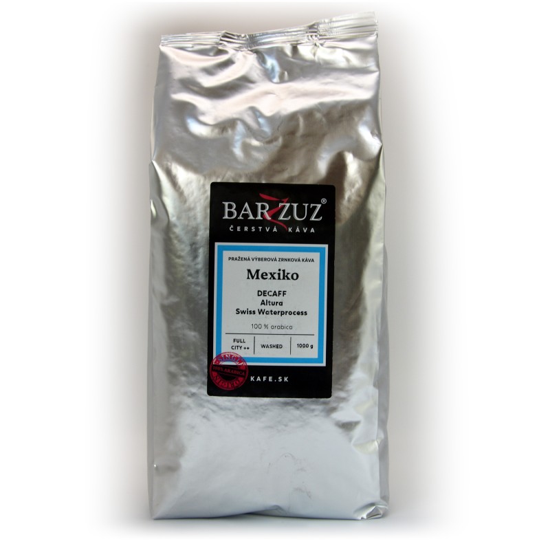 Káva Barzzuz Mexiko Decoff 1kg