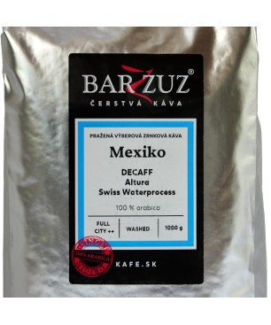 Káva Barzzuz Mexiko Decoff 200 g