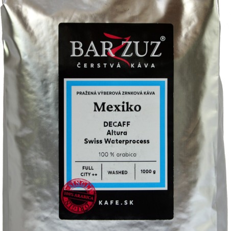 Káva Barzzuz Mexiko Decoff 200 g