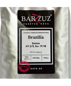 Káva Barzzuz Brazília Santos 200g
