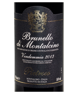 Pietroso, Brunello di Montalcino DOCG 2013