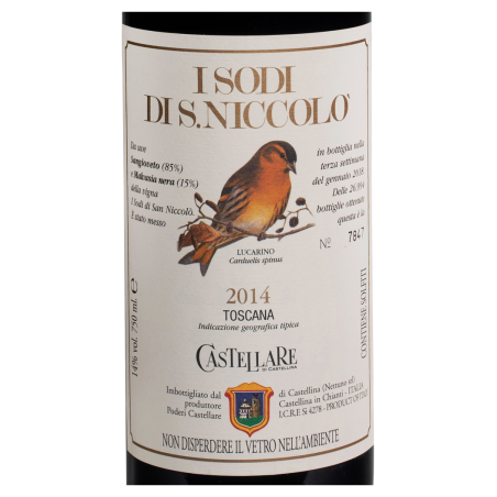 Castellare di Castellina, I Sodi di S. Niccolo IGT Toscana 2015