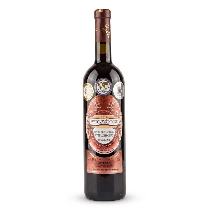 Vinarství Krist Svätovavrinecke VH 2019 Vinarství Krist Svätovavrinecke VH 2019
