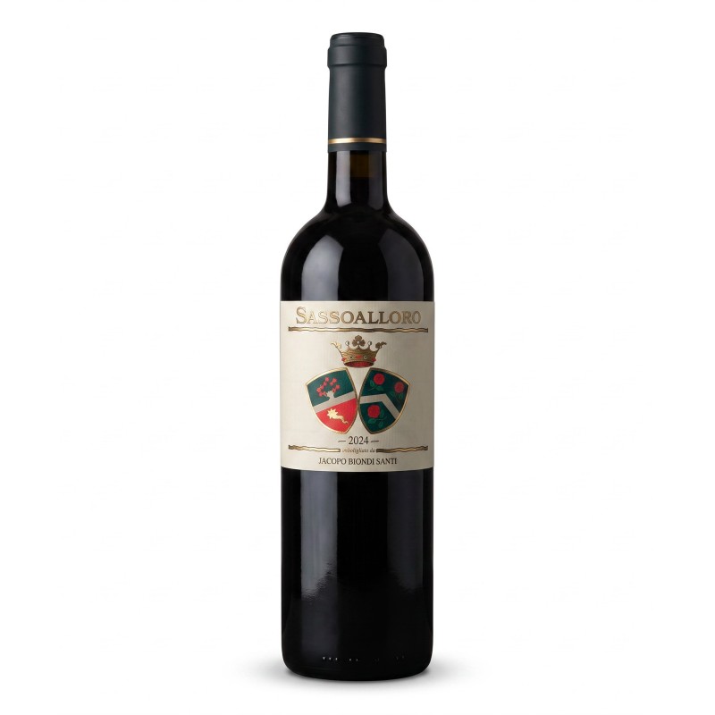 Jacopo Biondi Santi SASSOALLORO IGT TOSCANA ROSSO 2024 Jacopo Biondi Santi SASSOALLORO IGT TOSCANA ROSSO 2024