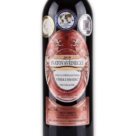Vinarství Krist Svätovavrinecke VH 2019