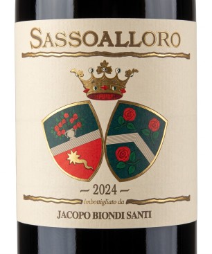 Jacopo Biondi Santi SASSOALLORO IGT TOSCANA ROSSO 2024