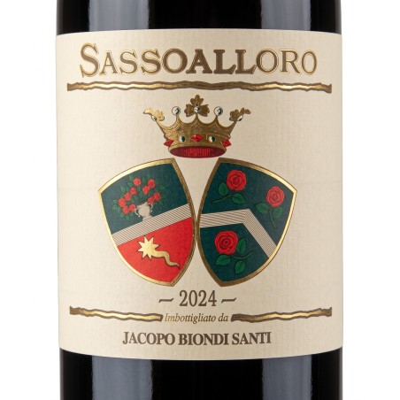 Jacopo Biondi Santi SASSOALLORO IGT TOSCANA ROSSO 2024