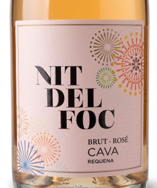 Cavas Marevia Nit del Foc Rose D.O. Cava Brut