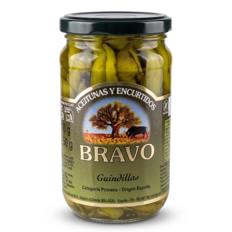 Zelené papričky pikantné 150g