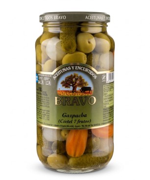 Kokteil z olív a zeleniny 525g