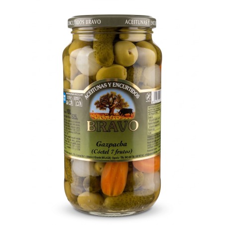 Kokteil z olív a zeleniny 525g