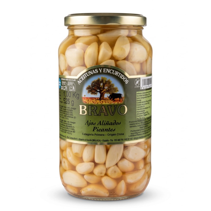 Cesnak v pikantnom náleve 525g Cesnak v pikantnom náleve 525g
