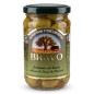 Zelené olivy plnené paprikovou pastou 170g