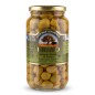 Zelené olivy s kôstkou drvené a marinované 525g