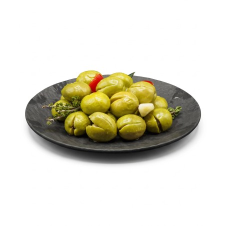 Zelené olivy s kôstkou Malaga D.O.P. 525g