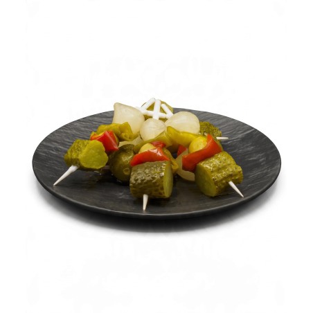 Jemne pikantné zeleninové špízy 150g