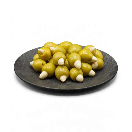 Zelené olivy plnené mandľami 170g