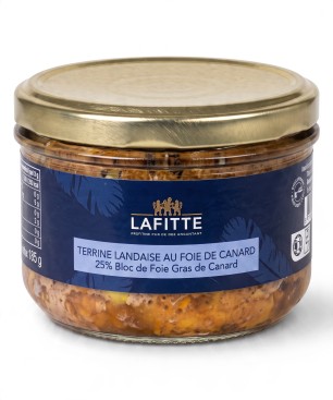 Laffite, Landská terina so „srdieckom“ z kacacej foie gras