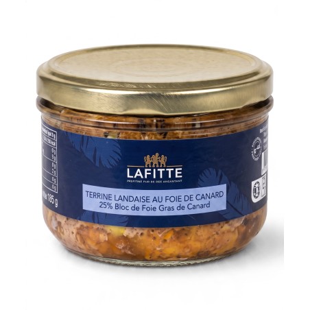 Laffite, Landská terina so „srdieckom“ z kacacej foie gras