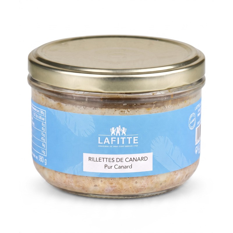 Lafitte Čisté kačacie rillettes 180g Lafitte Čisté kačacie rillettes 180g