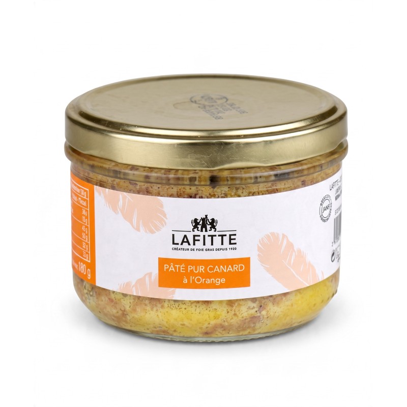 Lafitte Kačacia paštéta s pomarančom 180g Lafitte Kačacia paštéta s pomarančom 180g