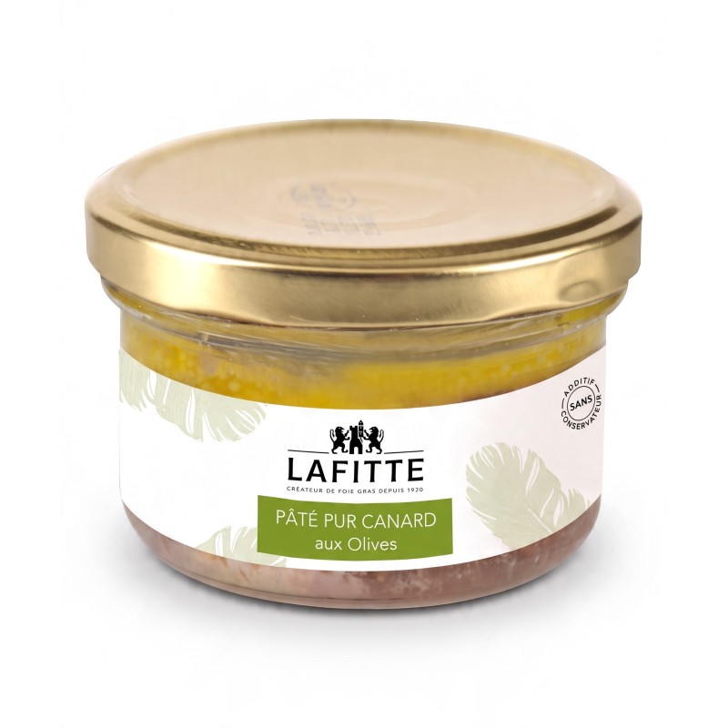 Lafitte Kačacia paštéta s olivami 80g Lafitte Kačacia paštéta s olivami 80g