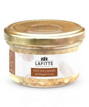 Lafitte Kačacia paštéta s údenými kačacími prsiami 80g