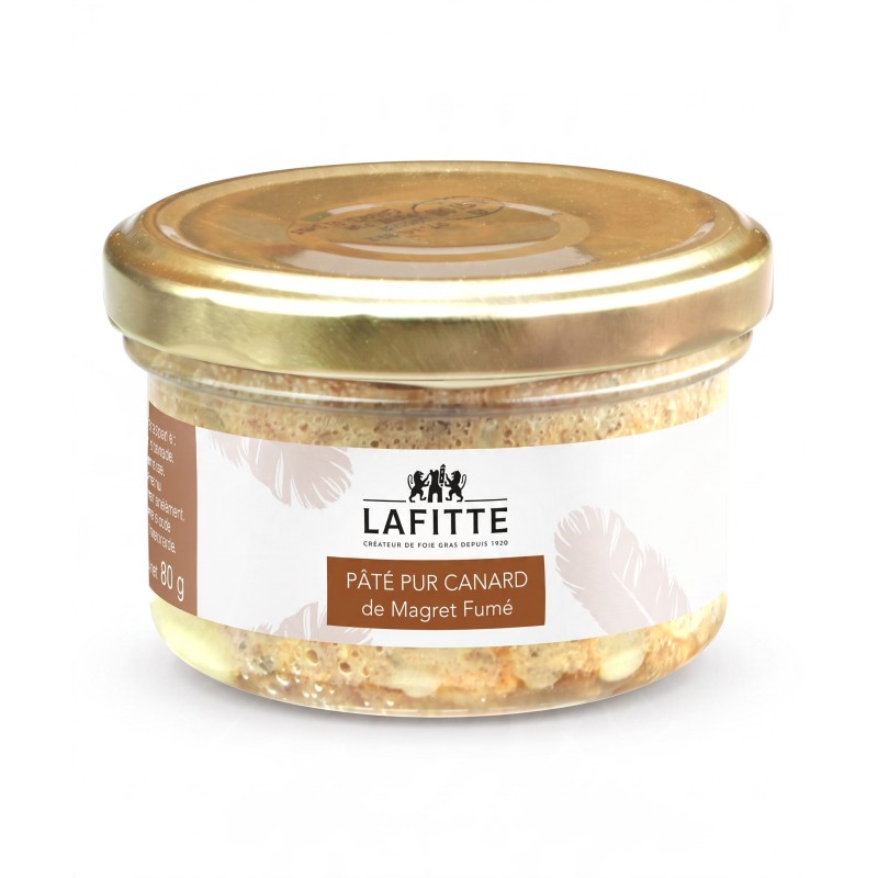 Lafitte Kačacia paštéta s údenými kačacími prsiami  80g